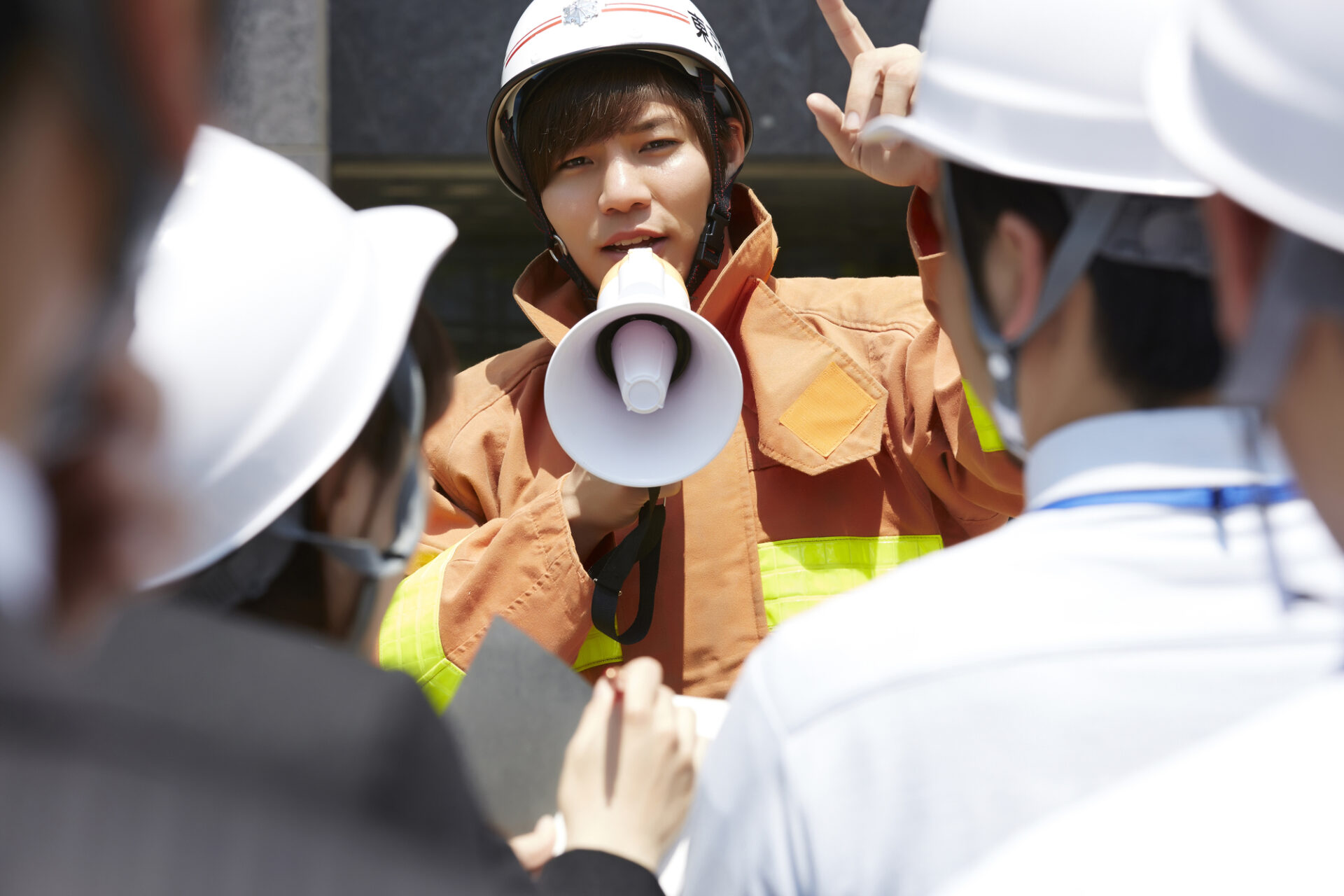 メガホン_レンタル_災害